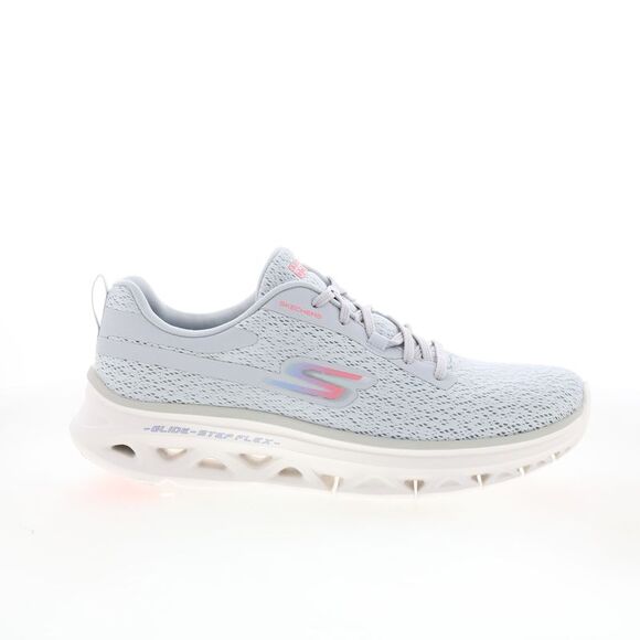 Skechers Womens Go Run Glide Step Flex Gray Shoes (NWT) - Picture 1 of 4